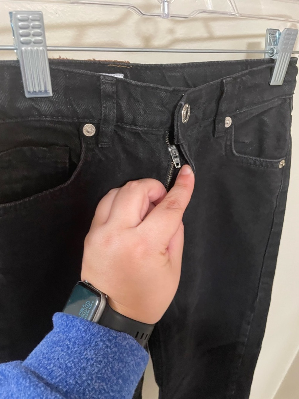 ✨Kids Zara Denimwear Jeans Black Size 8 - Picture 3 of 9